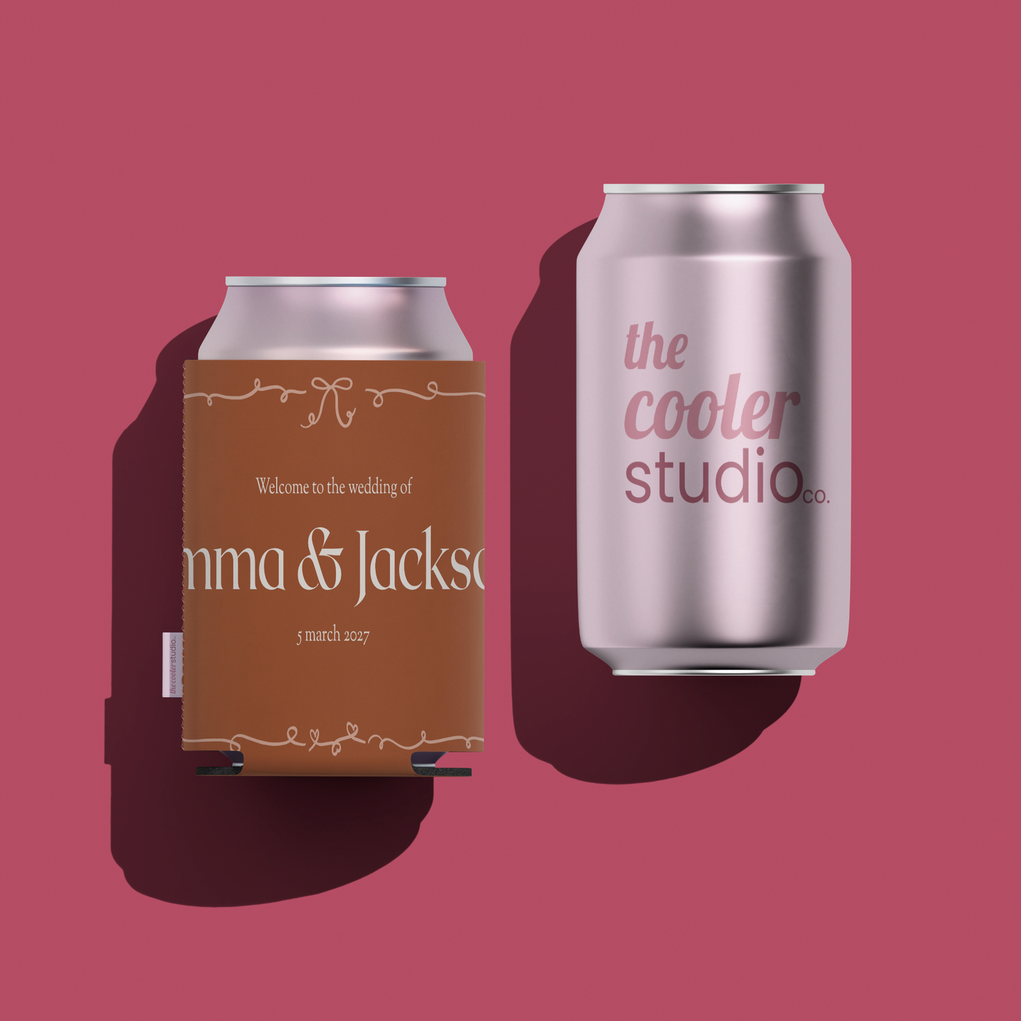 Wedding Premium Stubby Coolers – Personalised Drink Holders for Brides & Guests | The Cooler Studio